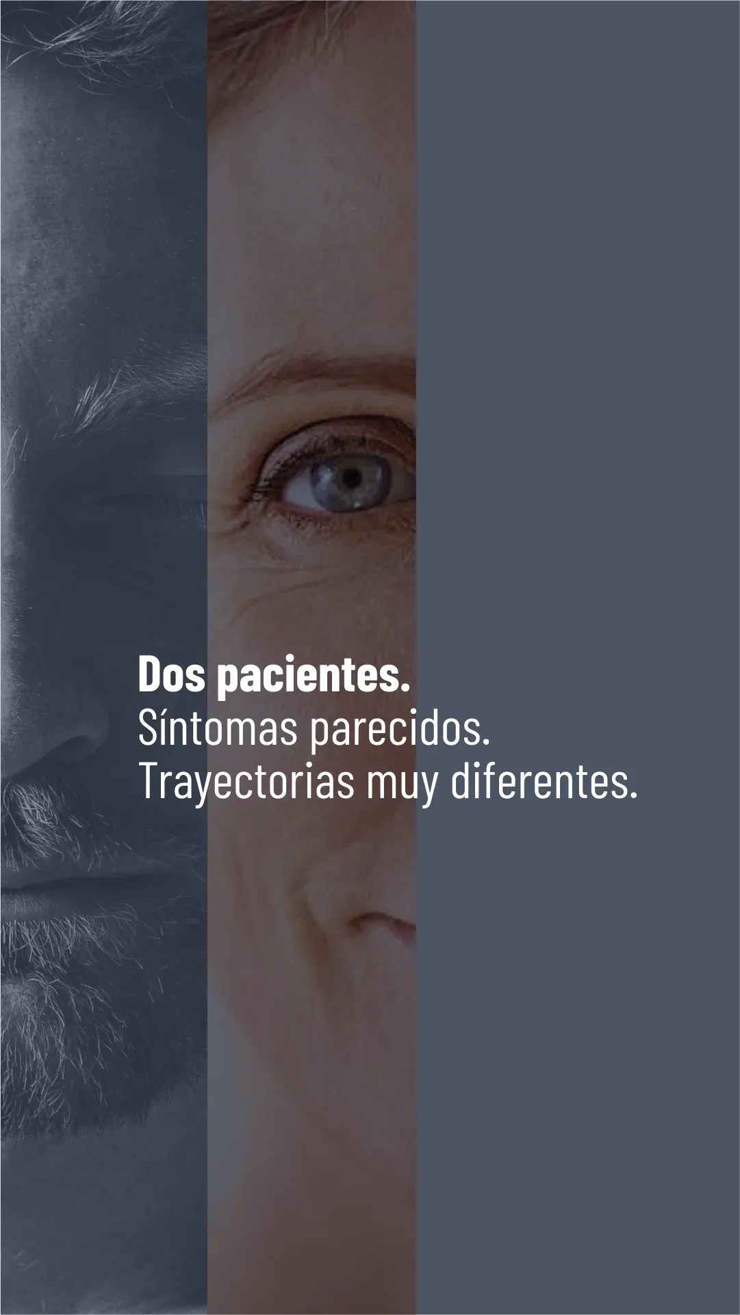 Lámina 2 de 7. Ambos duermen mal. Ambos están cansados. Ambos sienten que algo no está funcionando bien.