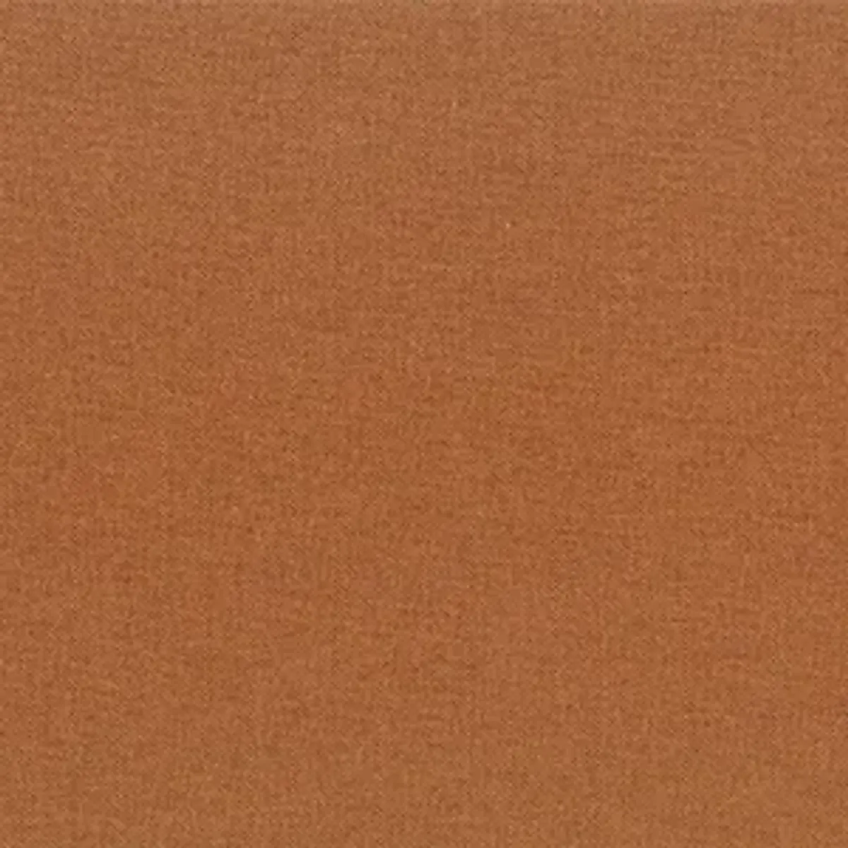 Tissu d'ameublement ALBERTA coloris terracotta : douceur naturelle coton-polyester traité Teflon™, idéal création canap.