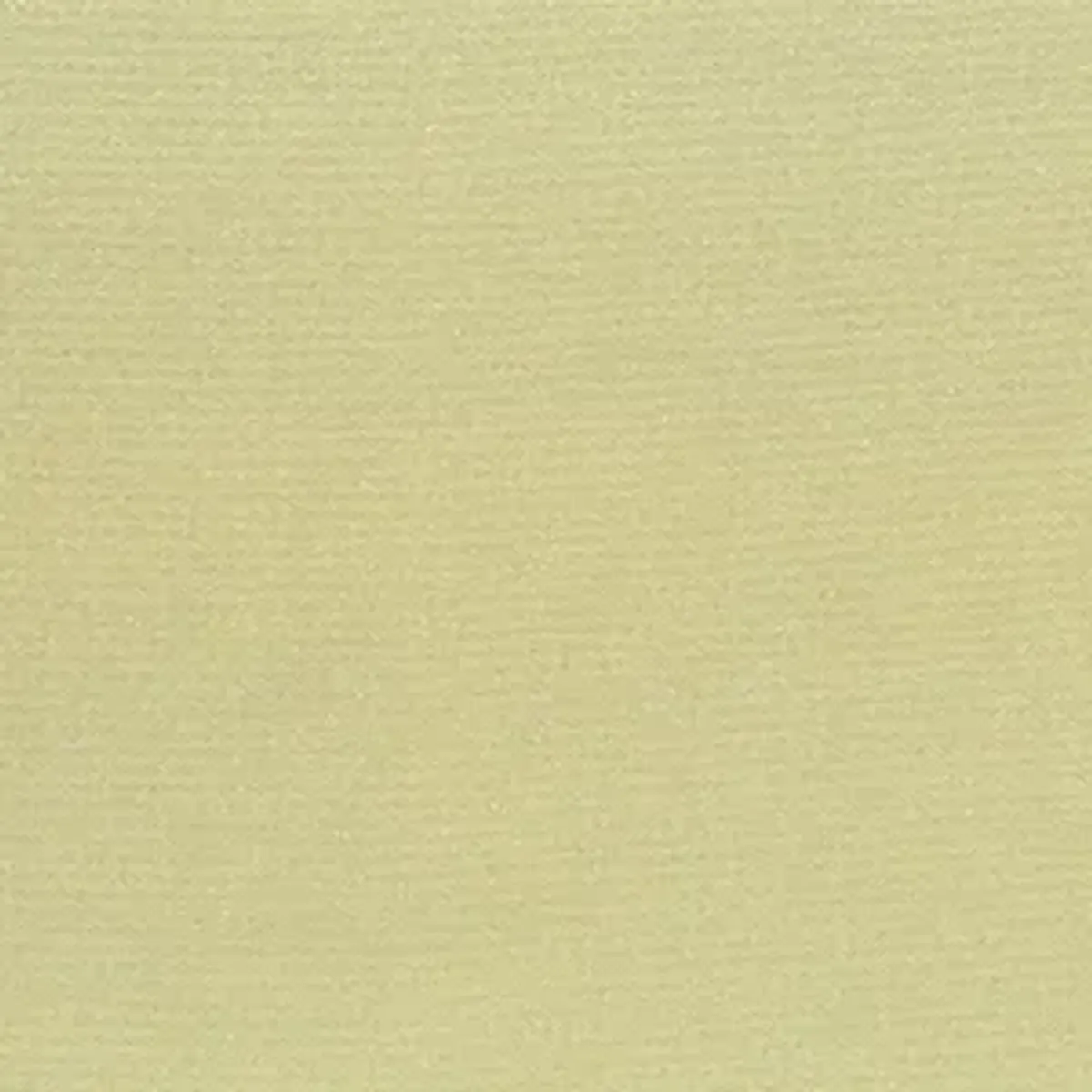 Gros plan du tissu d'ameublement ALBERTA couleur jaune paille, Texture douce en coton (67%) et polyester.