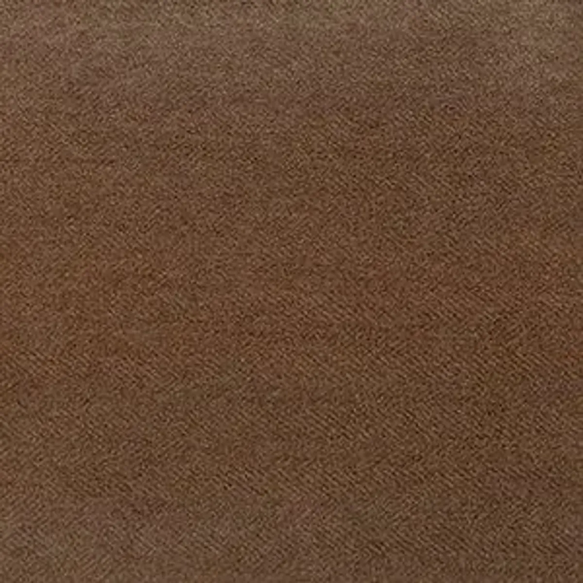 Tissu d'ameublement ANGORA marron noisette: motif chevron discret, toucher velours, protection antitache H2Oh!.