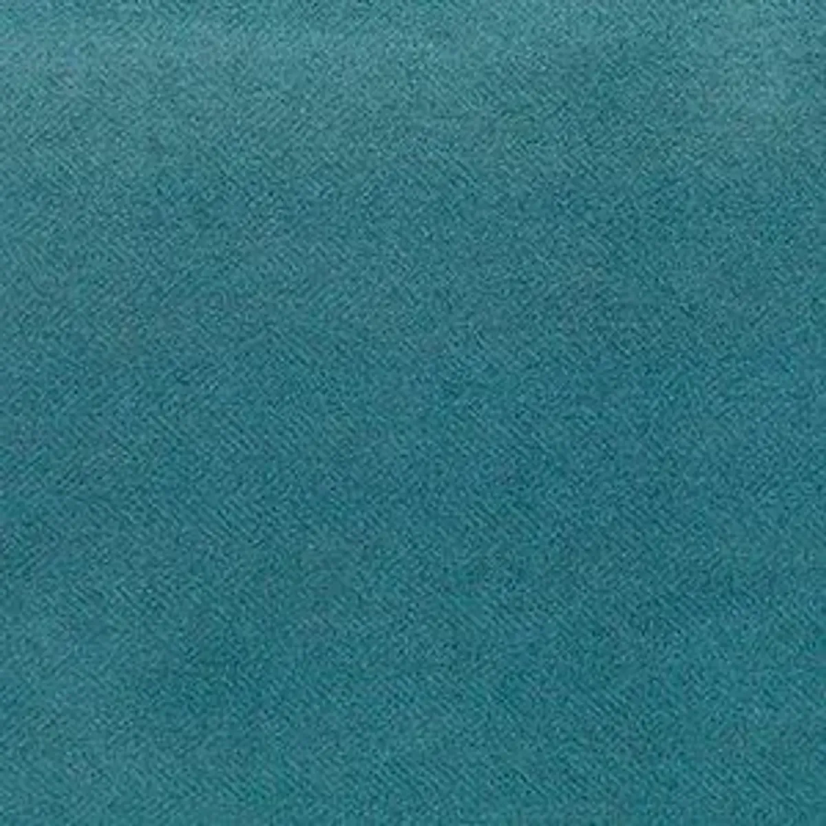 Tissu d'ameublement ANGORA bleu turquoise : motif chevron discret, toucher velours, Haute résistance (70000 Martindale).