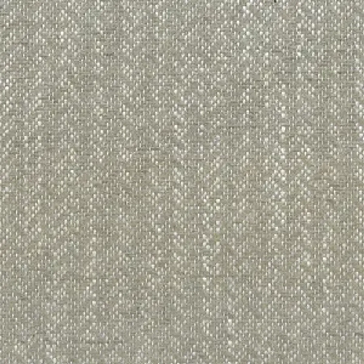 Gros plan texturé du tissu d'ameublement CALLAO beige clair, mélange lin et coton, motif chevron délicat pour canapé.