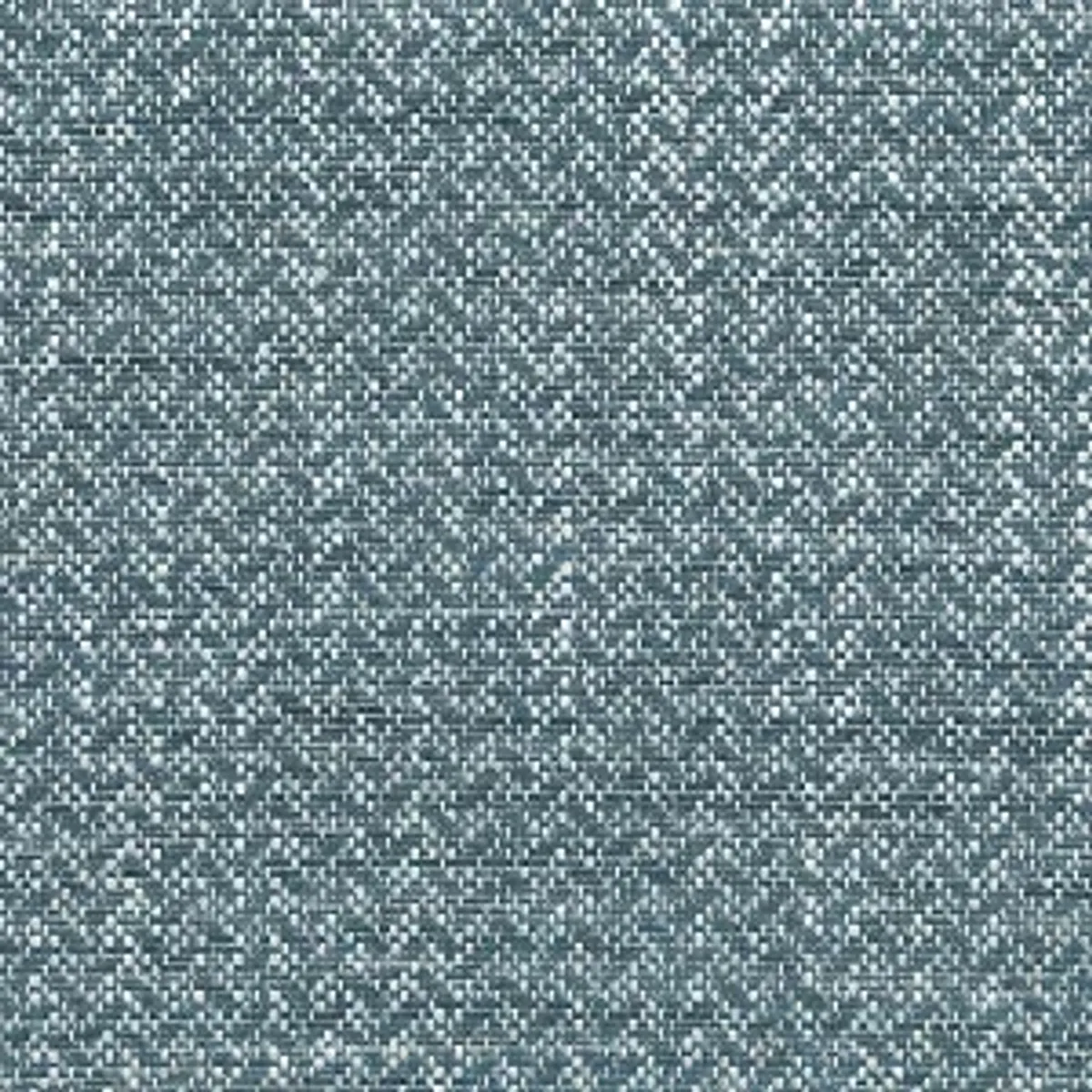 Tissu d'ameublement CALLAO chevron bleu paon, mélange lin et coton, Textile résistant (25000 Martindale) idéal pour.