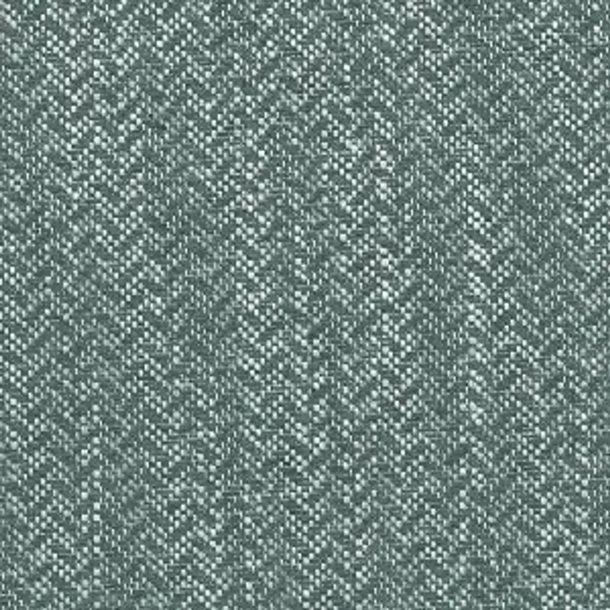 Tissu d'ameublement CALLAO bleu paon en lin et coton, motif chevron délicat, Textile résistant (25000 Martindale) pour.