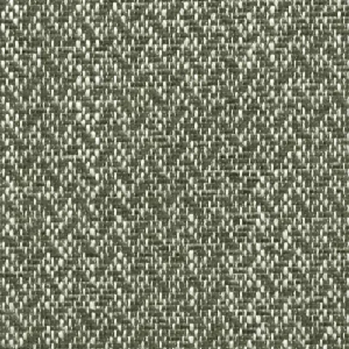 Gros plan texturé du tissu d'ameublement CALLAO coloris sauge, mélange lin et coton, Motifs chevron discrets pour.