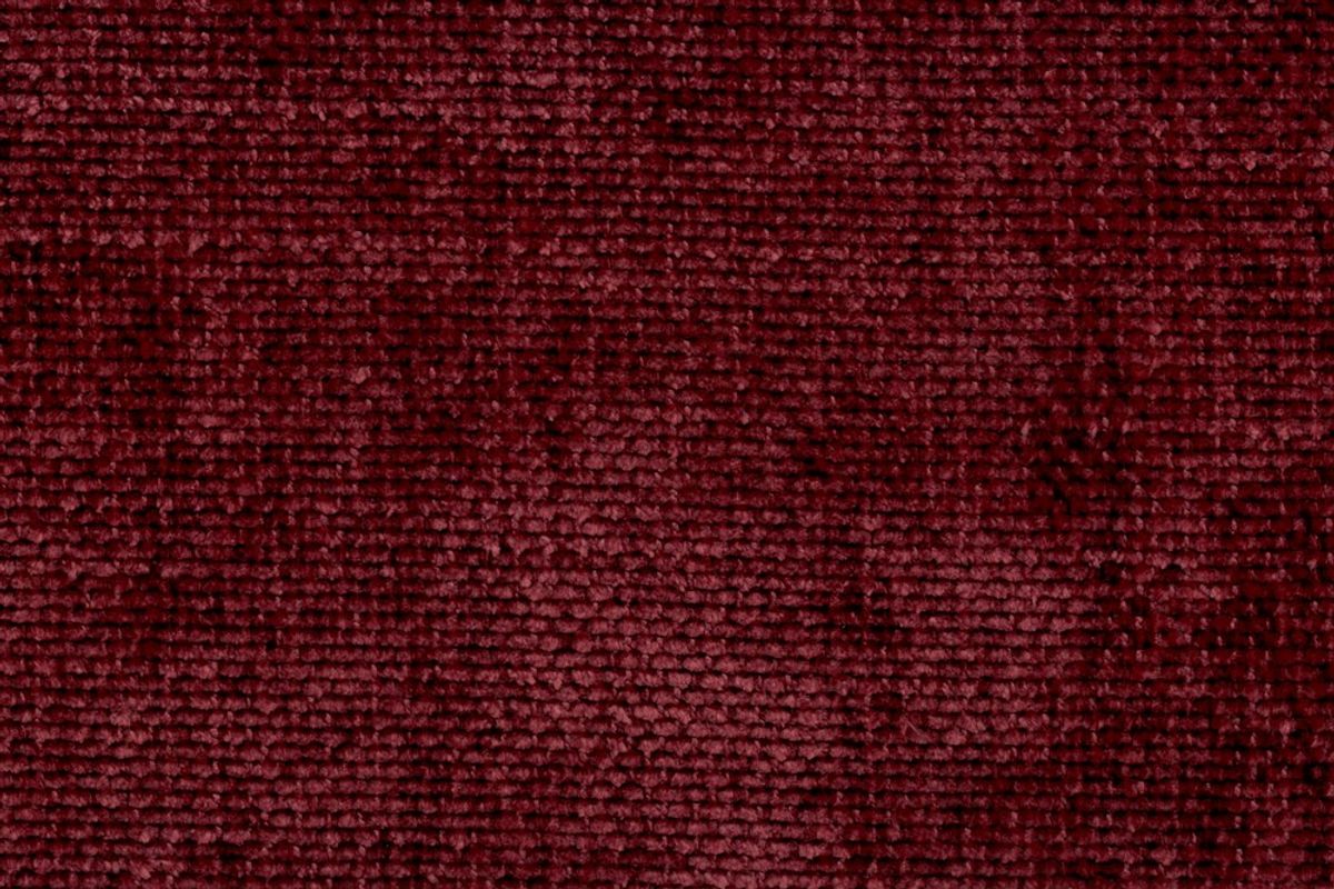 Tissu d'ameublement FRESNO bordeaux en chenille 100% polyester haute résistance (30000 cycles Martindale), Idéal canapé.