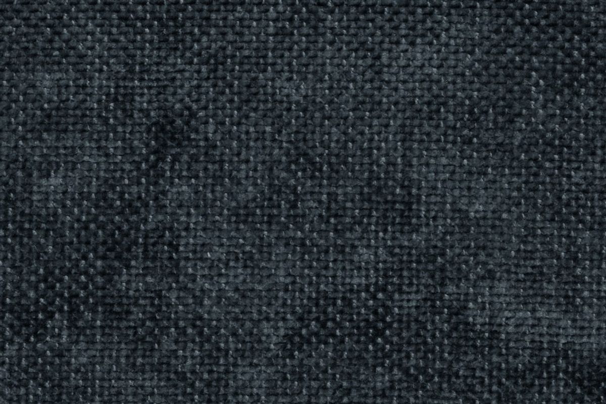 Texture détaillée du tissu d'ameublement FRESNO anthracite, Chenille 100% polyester haute résistance (30000 cycles.