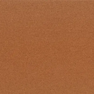 Tissu d'ameublement ALBERTA coloris terracotta : douceur naturelle coton-polyester traité Teflon™, idéal création canap.