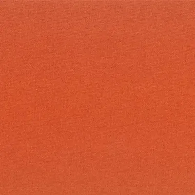 Tissu d'ameublement ALBERTA orange vif, doux et résistant, mélange coton (67%) et polyester, Traitement Teflon.