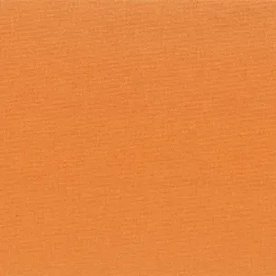 Tissu d'ameublement orange ALBERTA, mélange coton et polyester traité Teflon™ anti-taches, idéal pour un intérieur.