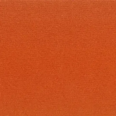 Tissu d'ameublement ALBERTA orange vif : mélange coton (67%) et polyester avec traitement Teflon™ anti-taches, aspect.