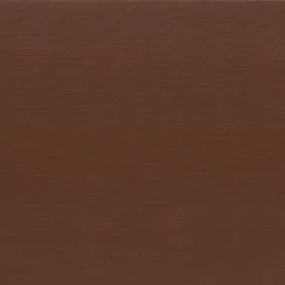 Tissu d'ameublement ALBERTA marron terre de Sienne, 67% coton naturel, traité Teflon anti-taches, idéal pour créations.