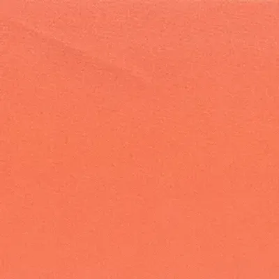 Tissu d'ameublement ALBERTA corail vif : coton (67%) et polyester traité Teflon™ anti-taches, confort durable.