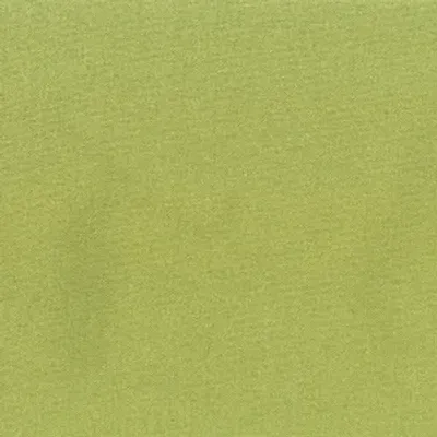 Tissu d'ameublement ALBERTA vert anis, doux et résistant, Composition coton et polyester, traitement Teflon anti-tâches.