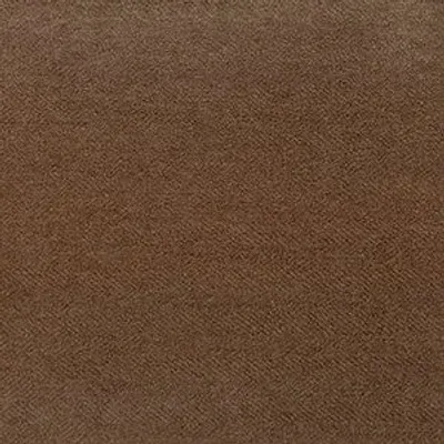 Tissu d'ameublement ANGORA marron noisette: motif chevron discret, toucher velours, protection antitache H2Oh!.