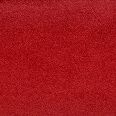 Tissu d'ameublement rouge vif ANGORA, motif chevron subtil et toucher velours, Protection H2Oh! anti-taches et haute.