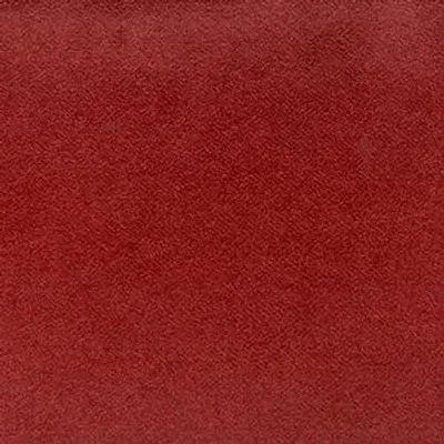 Tissu d'ameublement ANGORA rouge brique : motif chevron subtil, toucher velours doux, protection H2Oh! anti-taches.