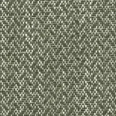 Gros plan texturé du tissu d'ameublement CALLAO coloris sauge, mélange lin et coton, Motifs chevron discrets pour.