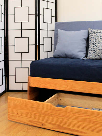 Canapé lit tiroirs SCALPA 330