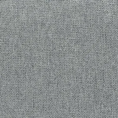 Gros plan du tissu d'ameublement CHANNEL gris clair, hydrofuge H2Oh! et résistant (40000 cycles Martindale), pour lits.