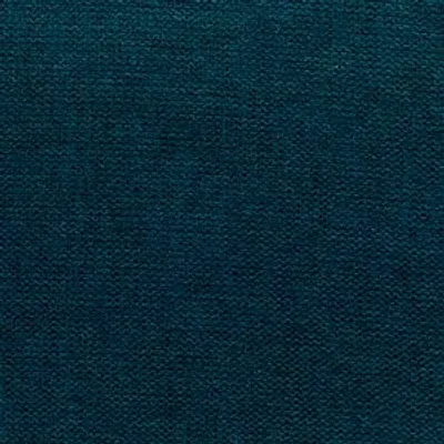 Tissu d'ameublement CHANNEL bleu pétrole, anti-taches H2Oh! et ultra-résistant (40000 cycles Martindale), pour lits.