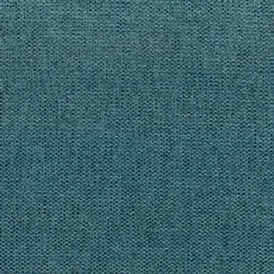 Tissu d'ameublement CHANNEL bleu turquoise H2Oh! anti-taches et résistant (40000 cycles Martindale), pour lits, canapés.