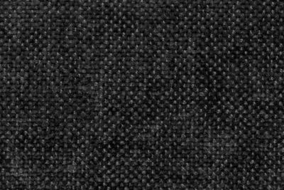 Gros plan texturé du tissu d'ameublement noir Fresno, 100% polyester chenille, Résistance professionnelle (30000.