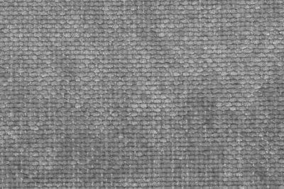 Gros plan texturé du tissu d'ameublement FRESNO gris, Chenille 100% polyester, résistant (30000 Martindale), Idéal.