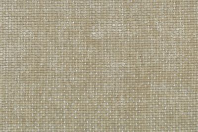 Gros plan texturé du tissu d'ameublement FRESNO beige, Chenille polyester 100% haute résistance pour canapés.