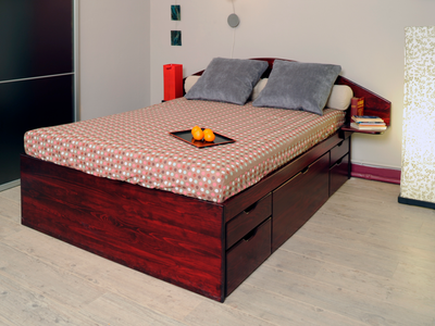 Lit tiroir MASSAKO 460