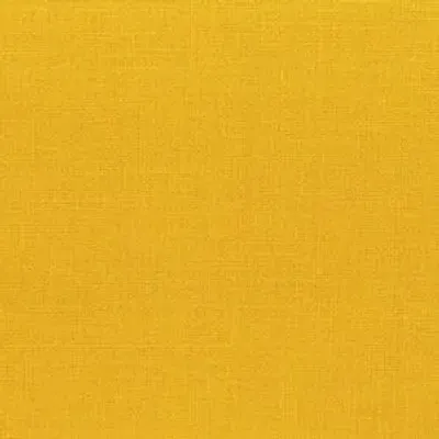Tissu OTTO 100% lin naturel européen, coloris Jaune Or, Texture riche et thermorégulatrice, pour lits, canapés.
