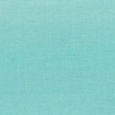 Tissu d'ameublement OTTO 100% lin naturel, coloris bleu turquoise, Textile respirant, thermorégulateur et résistant.