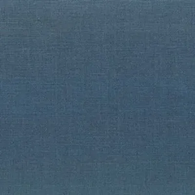 Tissu d'ameublement OTTO 100% lin naturel bleu denim, Textile résistant (26000 cycles Martindale) et thermorégulateur.
