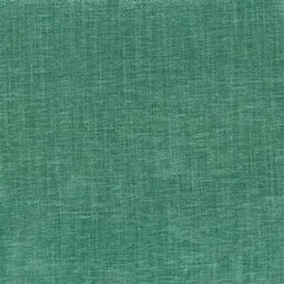 Tissu d'ameublement ROBER vert émeraude effet flamme, texture velours côtelé, Idéal pour canapé résistant (90000.
