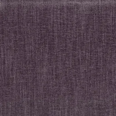 Tissu d'ameublement ROBER effet flamme violet prune, tissage chenille velouté, Textile résistant (90000 Martindale).