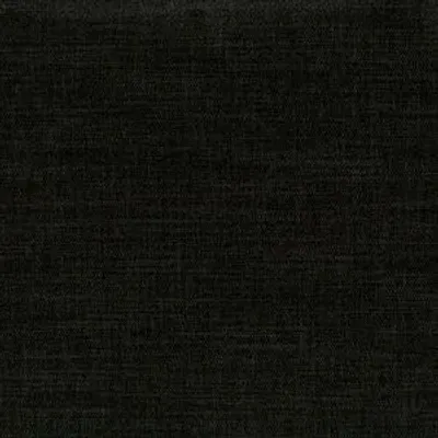 Tissu d'ameublement ROBER effet flamme noir intense, tissage chenille haute résistance (90000 Martindale), Toucher.