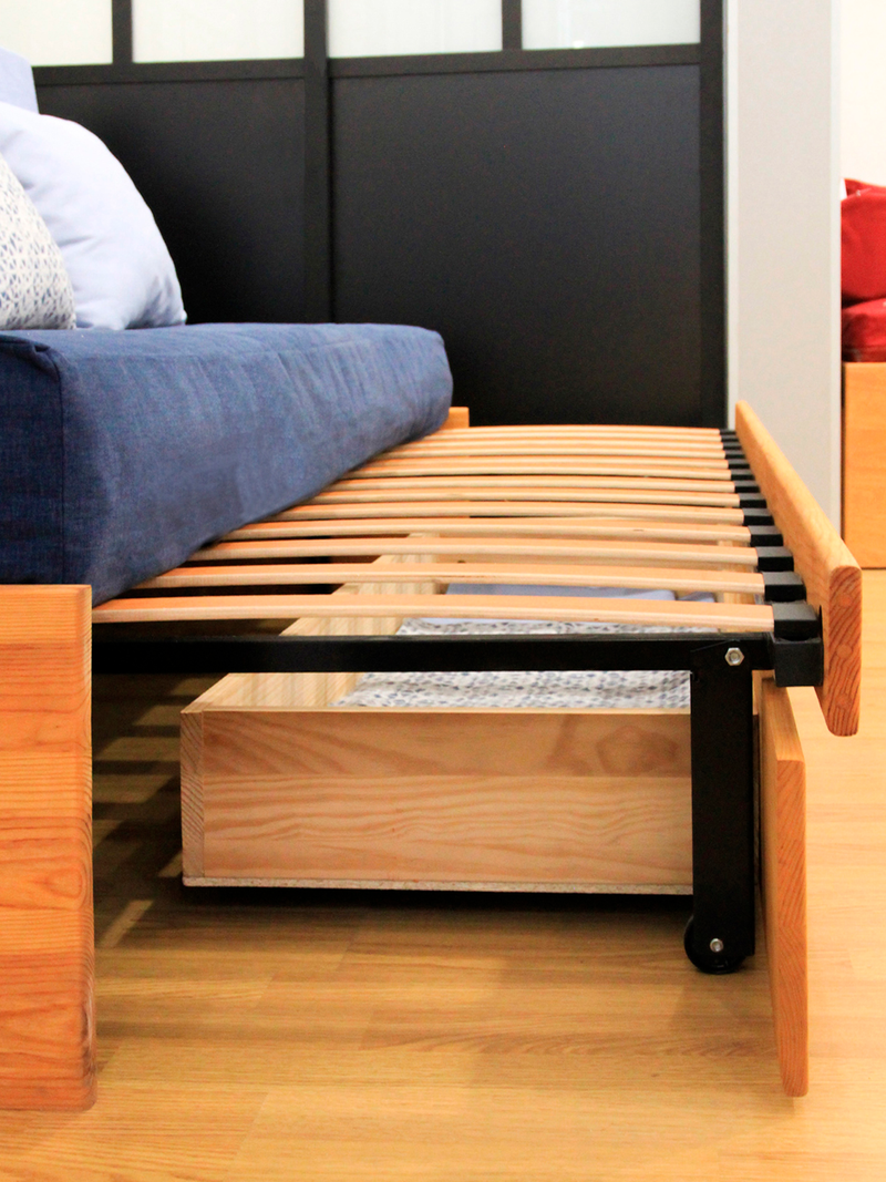 Canapé lit tiroirs SCALPA 330