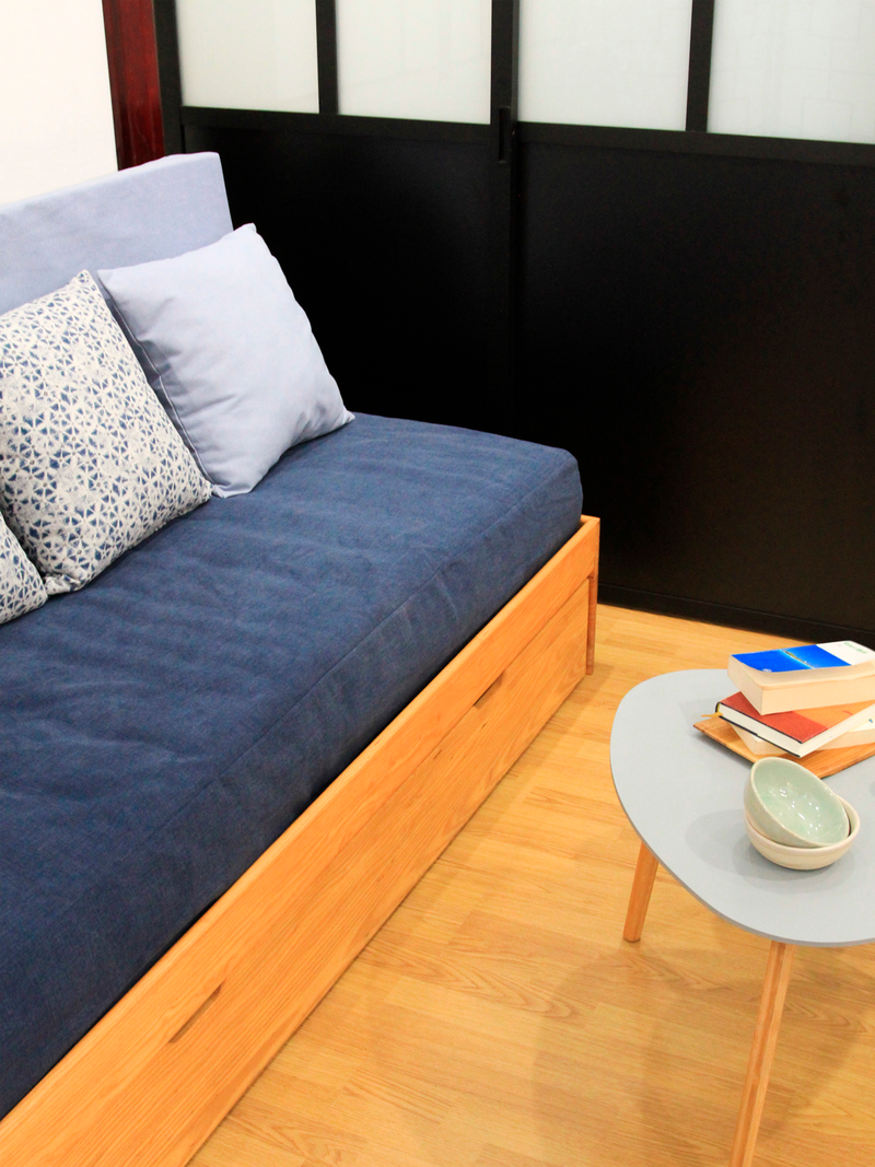 Canapé lit tiroirs SCALPA 330