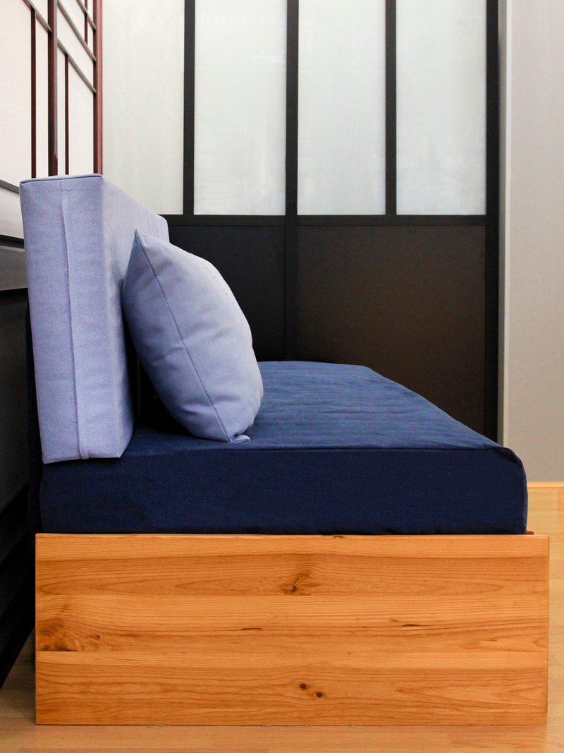 Canapé lit tiroirs SCALPA 330